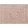 Toalha de Piso Cavhome Jacquard 50x70 Rose