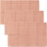 Kit 3 Toalha de Piso Atlântica Studio A 100% Algodão 50x80 - Rosa