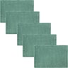 Kit 5 Toalha de Piso Cavhome Majestic Antiderrapante 50x75 - Verde