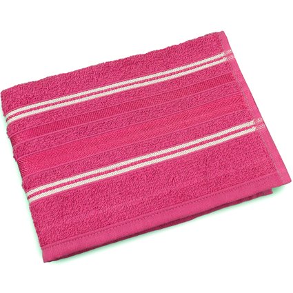 Toalha de Rosto Atlântica Liz 45x65 - Framboesa