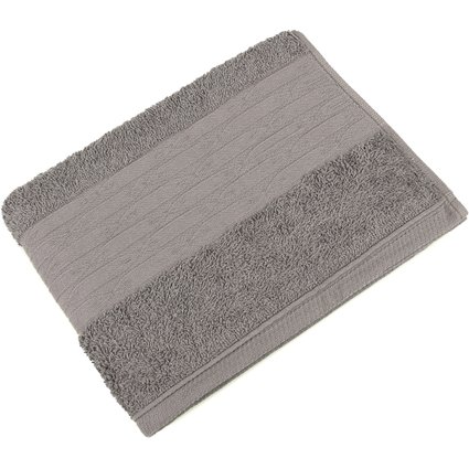 Toalha de Rosto Atlântica Ondas 100% Algodão 50x70 - Inox