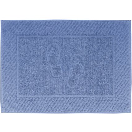 Toalha de Piso Atlântica Piso Flip 50x70 100% Algodão - Azul